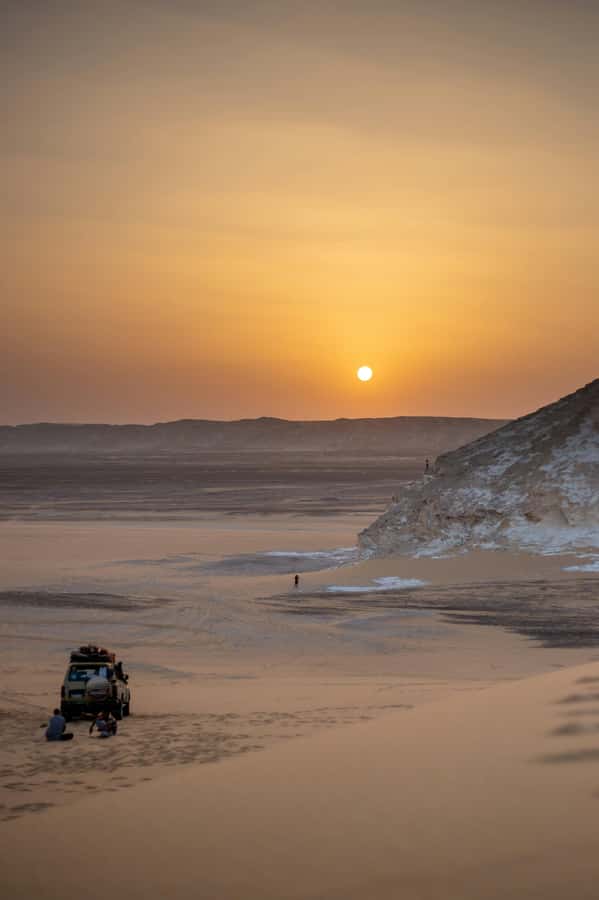 2 Nights 3 Days at Siwa Oases camp from Cairo - Day 1 desert jeep safari: cold lake, hot springs, sandboarding, and sunsets