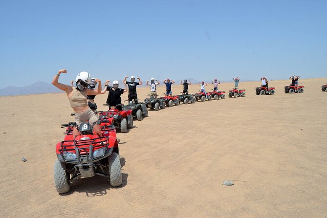 3 Hours Quad Bike Desert Safari with Camel Ride from Marsa Alam - ATV quad basics, safety, and what first-timers should expect
