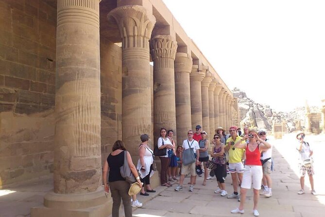 4-Day 3-Night Nile Cruise from Aswan to Luxor including Abu Simbel, Air Balloon - Day 1 in Aswan: High Dam, Philae Temple island transfer, and settling into cruise life