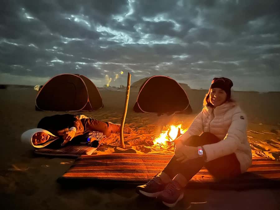 4-Day Bahariya Oasis and African Sahara Camping Adventure. - Day 2: White Desert valleys, Magic Spring, and stargazing dinner