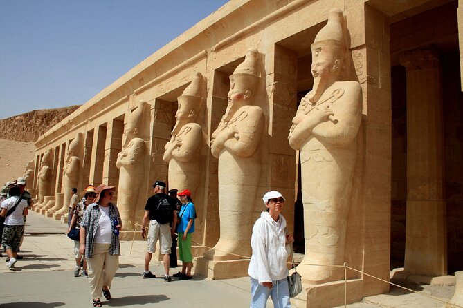 4 Day Luxor&Aswan Nile cruise&Abu Simbel by plane from Cairo.Hot deal - Day 4 Valley of the Kings, Hatshepsut, Colossi of Memnon, then Karnak