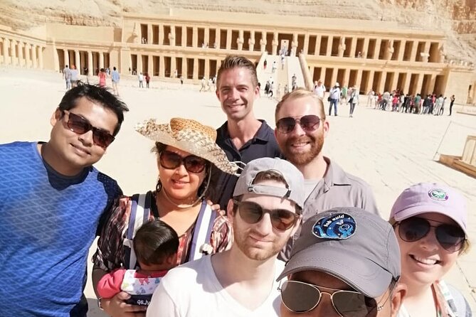 4-Day Nile Cruise sails Aswan to Luxor&Abu Simbel.Hot air Balloon - Luxor West Bank in one day: Valley of the Kings, Hatshepsut, Colossi of Memnon