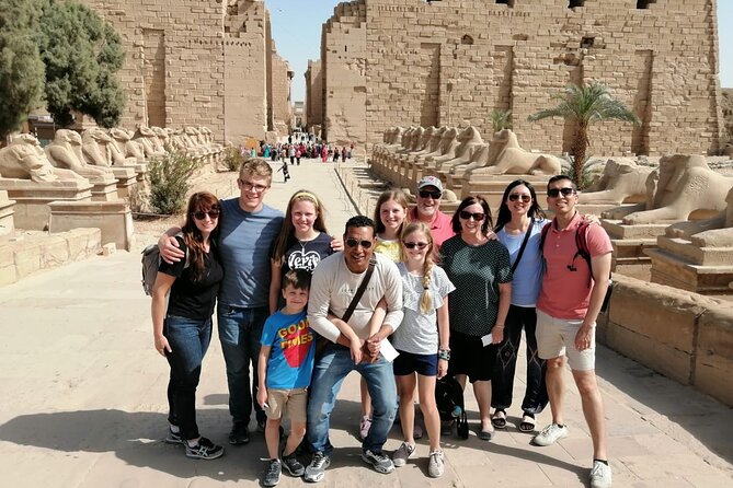 4-Days Nile Cruise sails Aswan to Luxor &Abu Simbel. Air Balloon - West Bank day in Luxor: Valley of the Kings, Deir el Bahari, Karnak