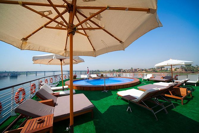 5 days 4 night Nile Cruise: Luxor to Aswan with Flight from Cairo - Day 1 in Luxor: Temple of Luxor and Karnak by granite, obelisks, and scale