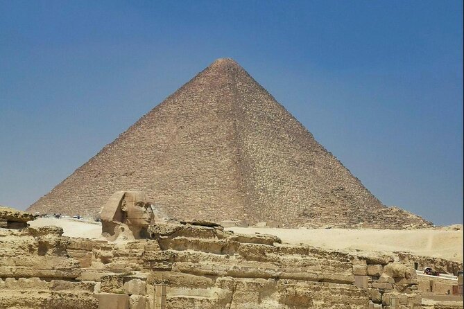 5 Hours Private tour to Giza pyramids Sphinx and Old Coptic Cairo - Giza Pyramids: Khufu, Cheops, and the Great Pyramid’s real scale