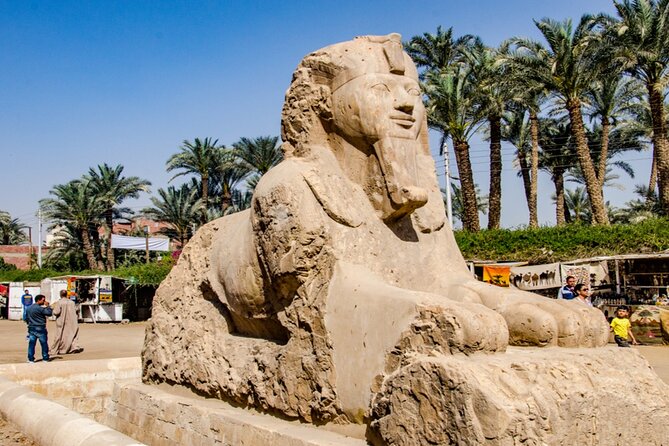 7 Hour Giza Pyramids, Memphis and Sakkara Private Tour - Memphis at Mit Rahina Museum: when the day shifts from tombs to capital city life