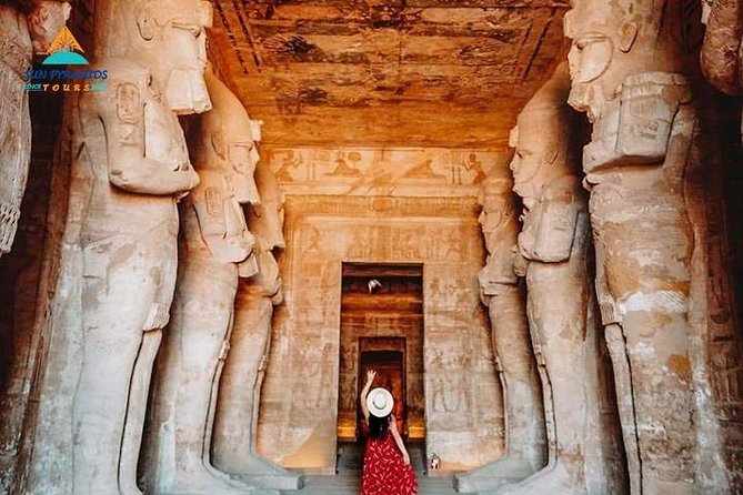 Abu Simbel from Aswan in Egypt - Private Tour (guide and transfers Included) - Entering the Abu Simbel temple complex: Ramses II and Nefertari