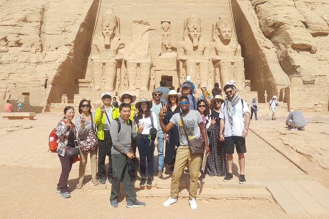 Abu Simbel Temples Private Guided Tour from Aswan by coach - Inside the Ramses II temple complex, where your 2 hours go
