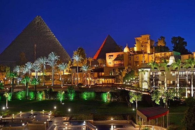 Accommodation And City Break Cairo 5 Days - 4 Nights In Hotels 4<em> Stars – Key things I’d plan around’ /></p>
<ul>
<li><strong>One option per day, not everything at once</strong> means you choose your priorities (Pyramids, museums, Alexandria, Luxor).</li>
<li><strong>Hotel comfort is part of the deal</strong>, with guests repeatedly praising room comfort and the quiet feel at night.</li>
<li><strong>Airport transfers and hotel pickup</strong> remove the Cairo logistics headache on day one and day five.</li>
<li><strong>Egyptologist-led time at the sites</strong> helps you connect the dots, especially at Giza and the museum.</li>
<li><strong>Snacks and beverages included</strong> keep long sightseeing days more manageable.</li>
</ul>
<h2 id="a-4-star-home-base-in-the-cairo-pyramids-area">A 4-star home base in the Cairo Pyramids area</h2>
<p><img width="669" height="446" decoding="async" src=
