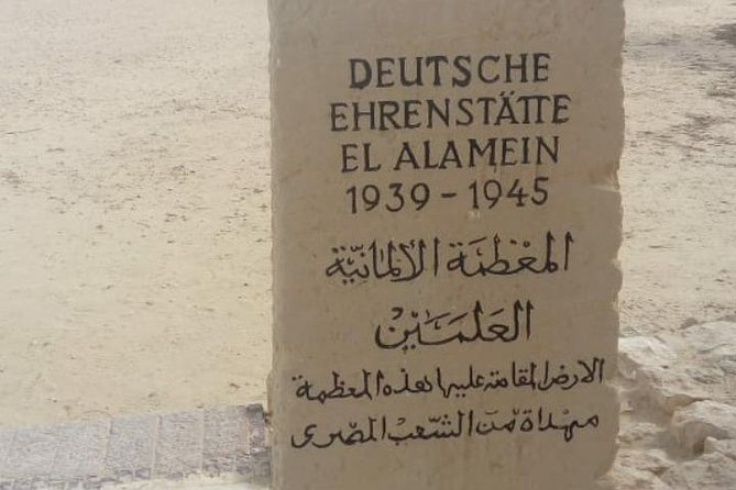 Alamein full day tour from Alexandria - El Alamein War Cemetery: Commonwealth graves and the Australian memorial nearby