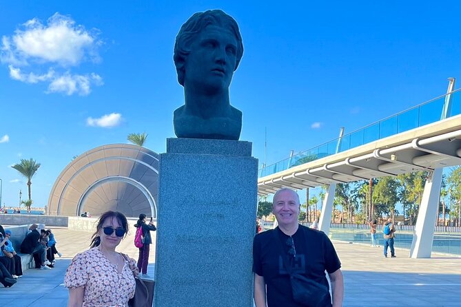 Alexandria day tour.The catacomb, pompy's pillar,the citedal - A smart 8-hour route that starts underground and ends at the library