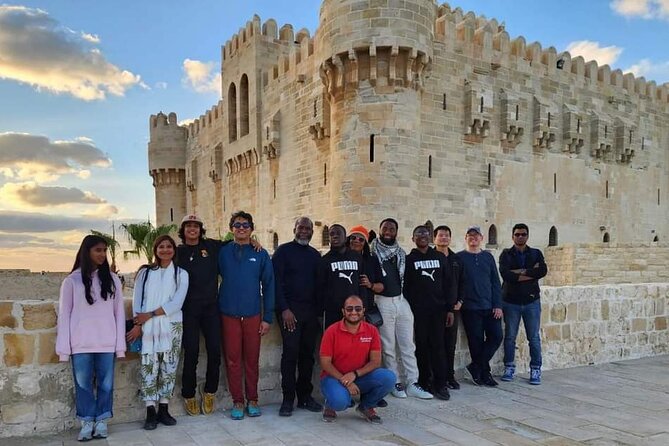 Alexandria Day Trip From Cairo - Abu al-Abbas Mosque, the corniche harbor views, and Qaitbay Castle