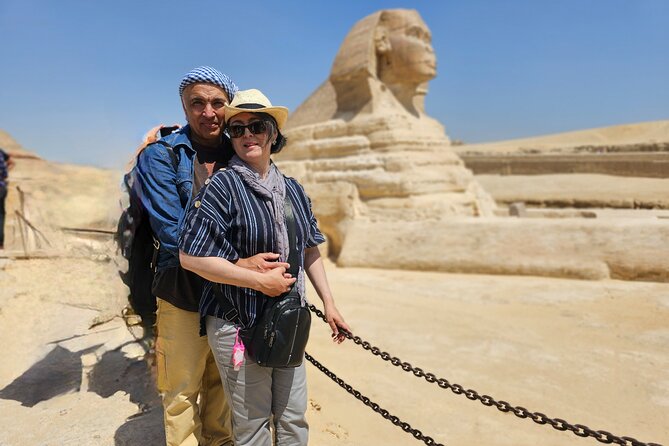 All-in-One Giza Pyramids from inside, Sphinx & Camel ride & Lunch - Pyramids of Giza: King Khufu and Queen HetepHeres Inside Access