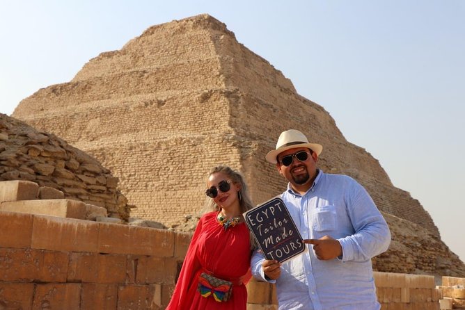 All Inclusive: Day Tour to Giza Pyramids, Saqqara and Dahshur - Key points to know before you go