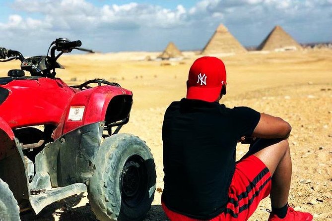 All inclusive Tour Giza Pyramids Sphinx Quadbike Camels Lunch - Inside the Pyramid Complex With a Private Guide
