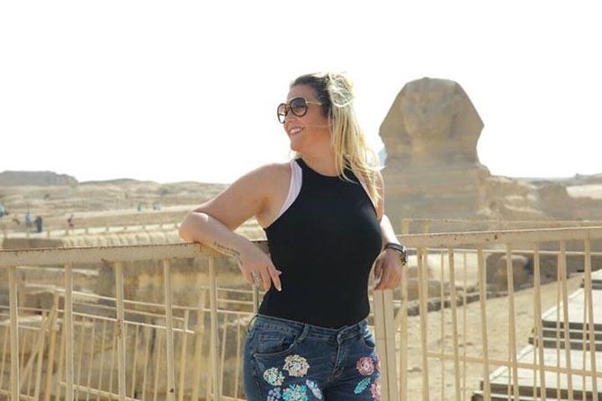 All inclusiveTour to Giza Pyramids,Sphinx,One Hour Quad Bike,30 M Camel Ride - Quad Bike in the Sand Near Giza: Fun, But Go in Ready