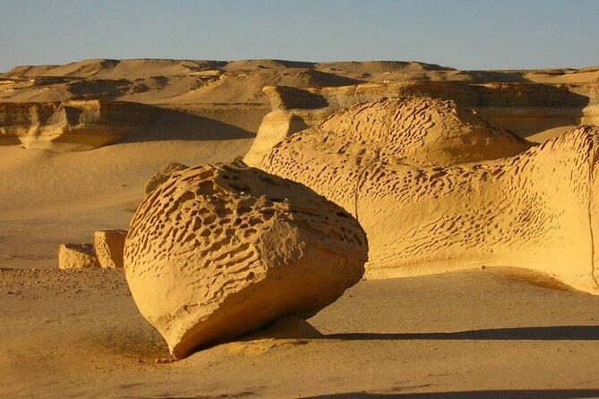 Allinclusive Private Tour Fayoum Oasis & Valley of Wales - Wadi El-Rayan waterfalls and the boat ride below the falls