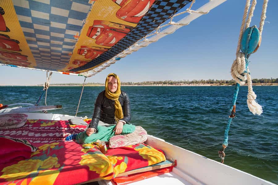 Aswan: Felucca Ride on The Nile River with an Egyptian Meal - Getting started: hotel pickup to pier in one smooth loop