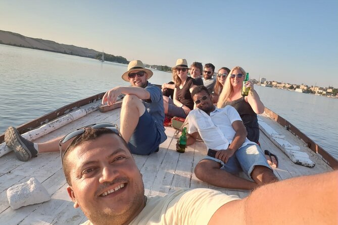 Aswan: Guided Tour to High Dam, The Obelisk & Philae Temple by Motorboat - Transportation flow: private vehicle plus a short Nile crossing