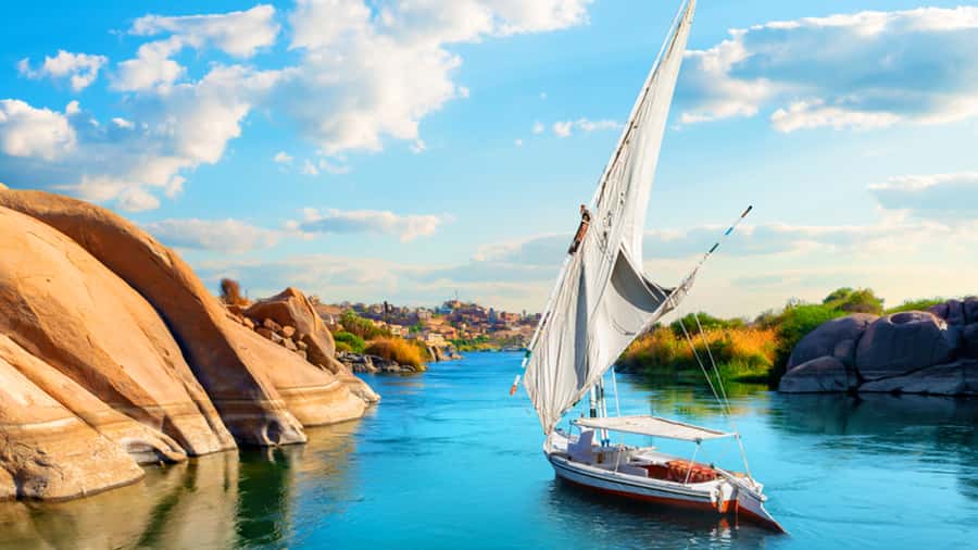 Aswan Private Felucca Ride: Sail Around Elephantine Island. - The Private Felucca Ride, Wind Power, and That Slow River Feeling