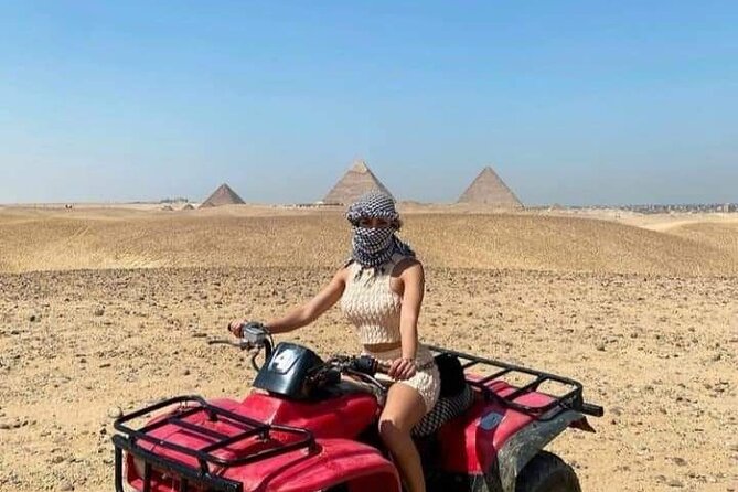 ATV Quad Bike Ride At GIZA Pyramids & BBQ Dinner. - Dinner at the local restaurant: BBQ after your desert workout