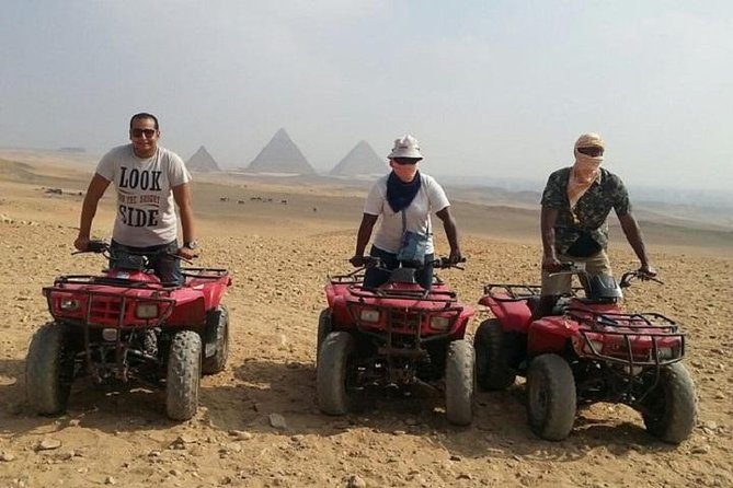 ATV Quad Bike Ride At GIZA Pyramids & BBQ Dinner. - What to wear and bring for Giza ATV comfort