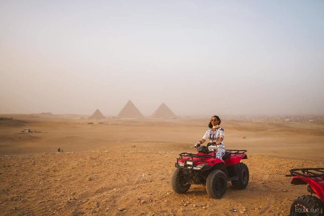 ATV Quad Bike Ride At GIZA Pyramids & BBQ Dinner. - Who should book this ATV and BBQ at Giza
