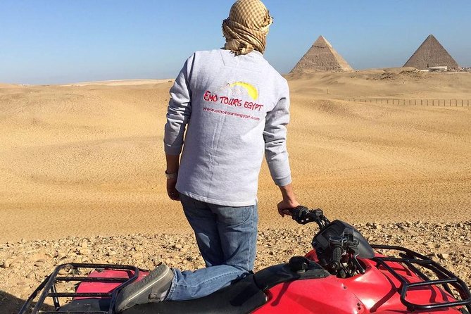 ATV Ride at the Desert of Giza Pyramids - ATV handling, safety basics, and what to pack for desert dust
