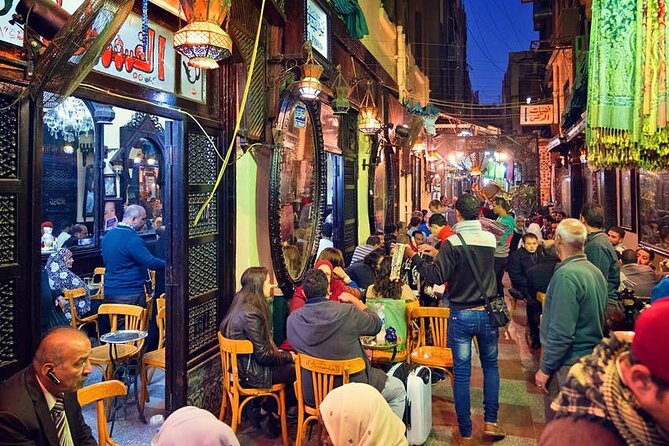 Avoid Scams I Enjoy the night in Cairo - Food Stop: Koshary and Coffee or Tea Like a Local