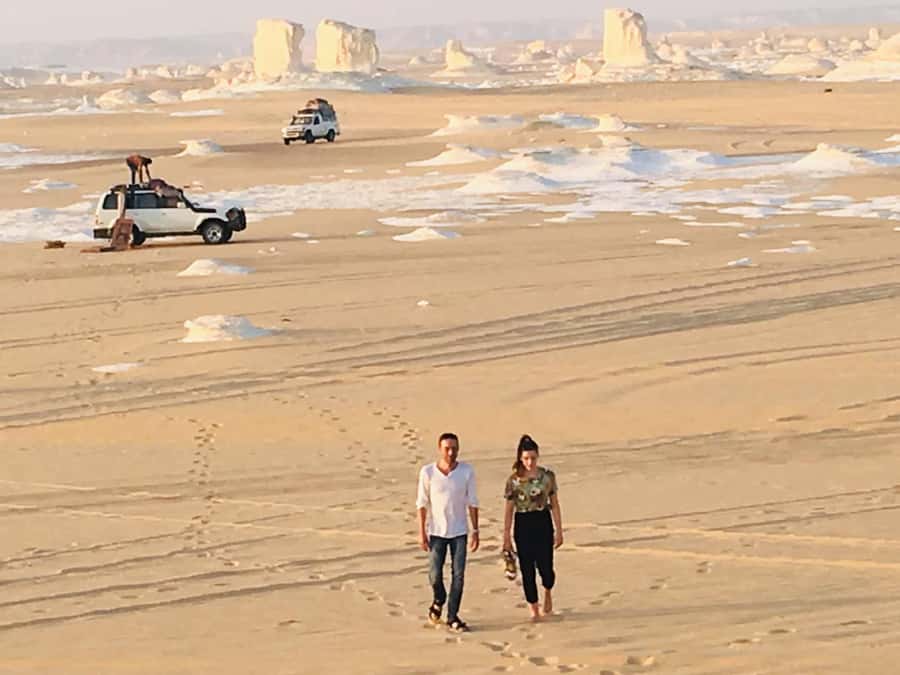 Bahariya Oasis Visit Black And White Desert From Cairo - Bedouin Village and Crystal Mountain in Agabat Valley