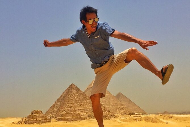 Best Cairo Tours Visit to Giza Pyramids - Khafre’s Pyramid Complex and the Sphinx Temple Area