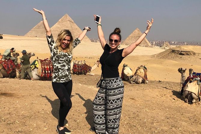 Best Day Tour to Giza Pyramids and Egyptian Museum from Cairo - Giza Pyramids and Great Sphinx, Plus a 30-Minute Camel Ride That Fits