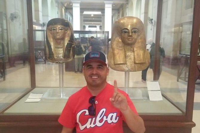 Best Full-Day Tour to Giza Pyramids Egyptian Museum and Bazaar - Giza Pyramids, Great Sphinx, and Camel Ride Time