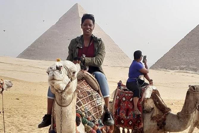 Best top rated Giza Pyramids and Sphinx Half Day Tour From Cairo - Stop 2 and 3, Khafre and Menkaure: short stops that still make sense