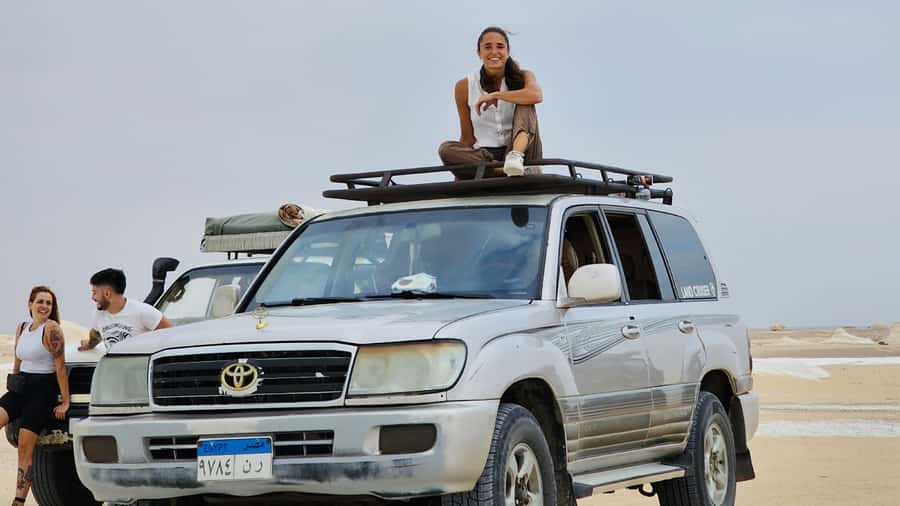 Cairo: 2-Day Bahariya & White Desert Private Camp Adventure - Black Desert, El Hez Village cold spring, and lunch that keeps you going