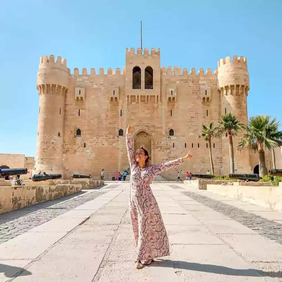Cairo: Archeological Day-Trip to Alexandria - Library of Alexandria and the courtyard statues you’ll want to see