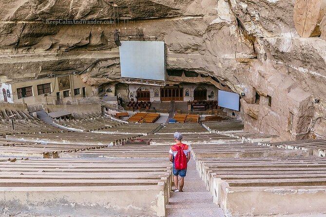 Cairo Cave Church Monastery St Simon Garbage City Private Tour - St Simon the Tanner Cave Church in Mokattam Mountain