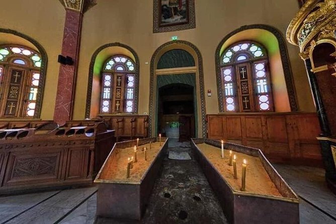 Cairo City Tour Egyptian Museum , Coptic Cairo and Bazaar - Coptic Cairo Churches, St Sergius, and the Hanging Church