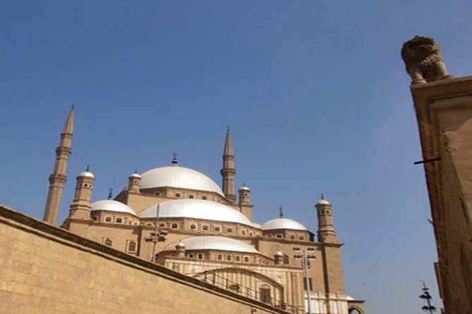 Cairo Collection – Egyptian Museum, Alabaster Mosque & Coptic Cairo - Mosque of Muhammad Ali and the Citadel views: Alabaster Mosque in context