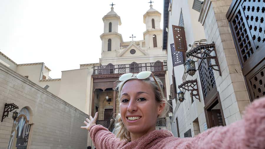 Cairo: Coptic Cairo, Cave Church & Felucca Private Day Tour - St Sergius, St Barbara, and the Hanging Church effect
