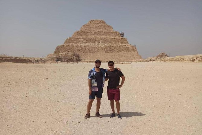 Cairo Day Tour to Memphis Sakkara & Dahshur Pyramids - Saqqara Step Pyramid: the first big “wow” of the day