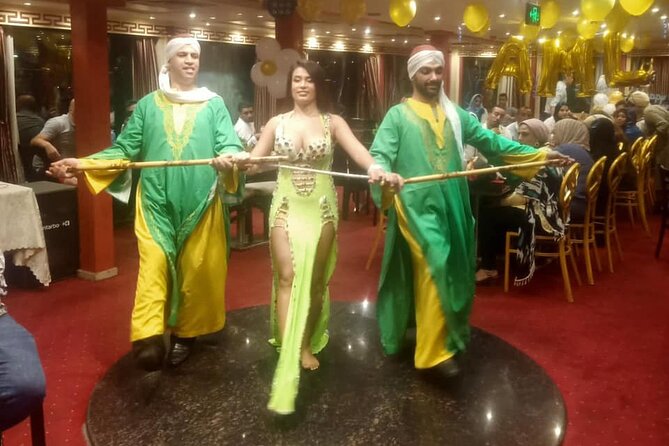 Cairo Dinner Cruise in Nile River With Belly Dancer & Tanora show - Hotel pickup that saves your night