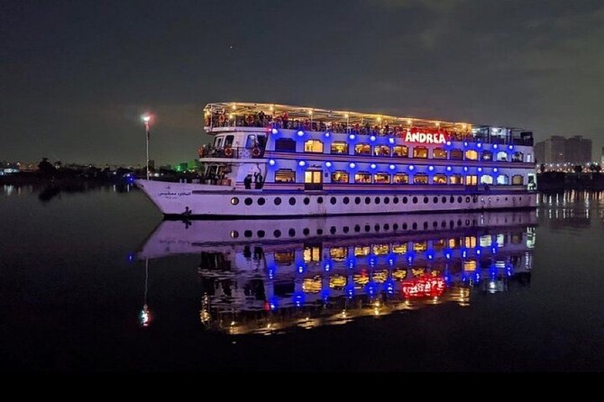 Cairo Dinner Cruise in Nile River with Belly Dancing Show - The show program: Tanoura, belly dancing, and live singing