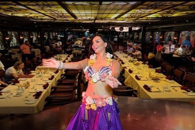 Cairo Dinner Cruise in Nile River with Belly Dancing Show - What you actually get to eat: open buffet, Egyptian food, and oriental sweets