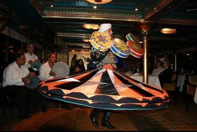Cairo: Dinner Cruise on the Nile River with Entertainment - How the night works, from hotel lobby to Nile lights