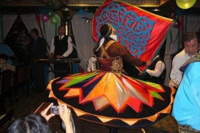 Cairo Dinner Cruise on the Nile River with Pickup And Drop off - Belly dancing, Sufi whirling, and Tanura: the show mix