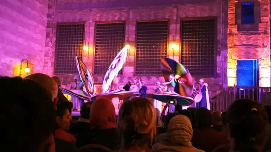 Cairo: Egyptian Heritage Tanoura Dancing Troupe Show - Door-to-door transport in Cairo traffic