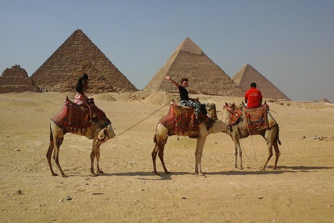 Cairo Full-Day Tours to Giza Pyramids ,Egyptian Museum & Bazaar - The heart of the day: Giza Plateau, Valley Temple, and the Sphinx