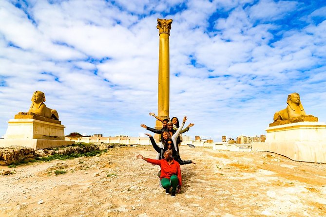 Cairo, Giza, Alexandria, 3 days private tour - Day 3: Late pickup to Alexandria, Pompey’s Pillar, Fort Qaitbay, and the Library of Alexandria