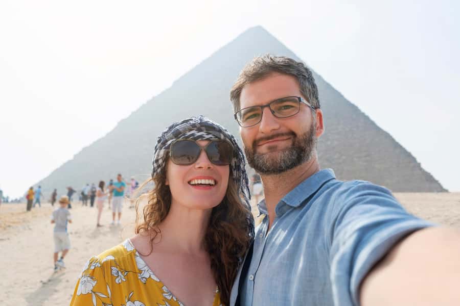 Cairo: Giza Pyramids, Sakkara & Dahshur All-Inclusive Tour - Dahshur: Bent and Red Pyramids, where early smooth-pyramid attempts show